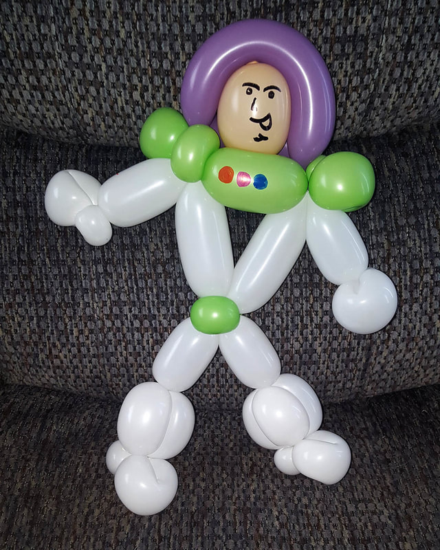 Joe's Party Animals Balloon Twister Artist Spaceman, Encino, Agoura, Sherman Oaks, Los Angeles